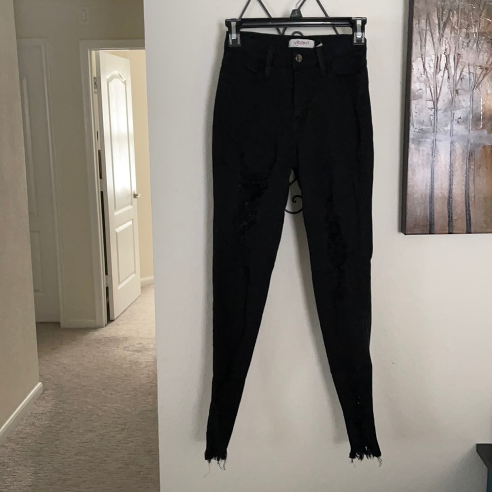 Distressed Jeggings